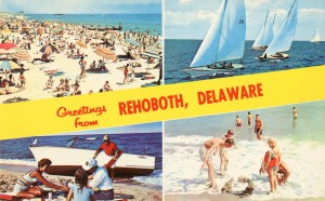 Rehoboth Beach Postcard