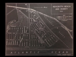 Delaware Cities & Towns Map Collection II (RG 1325.203) Rehoboth Beach, 1938