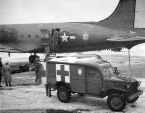 Wounded Ferried from Europe to New Castle Army Air Base Delaware’s Role in World War II Photo Collection RG 1325.003.205_040 