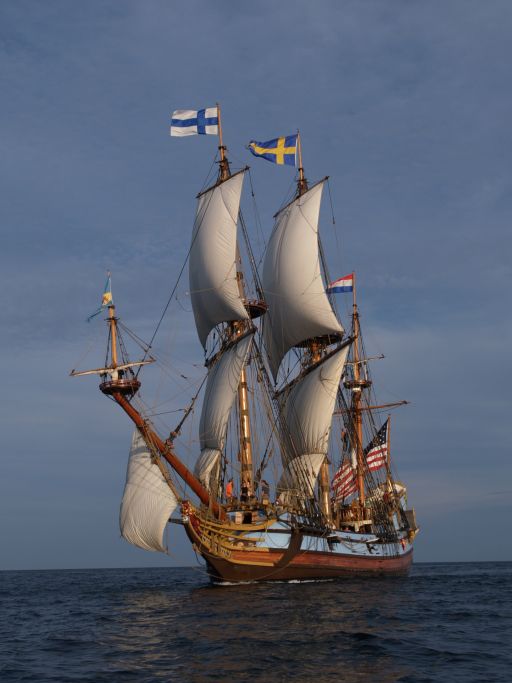 The Kalmar Nyckel (Photograph by Andrew Hanna, KNF)