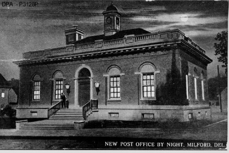 New Post Office By Night