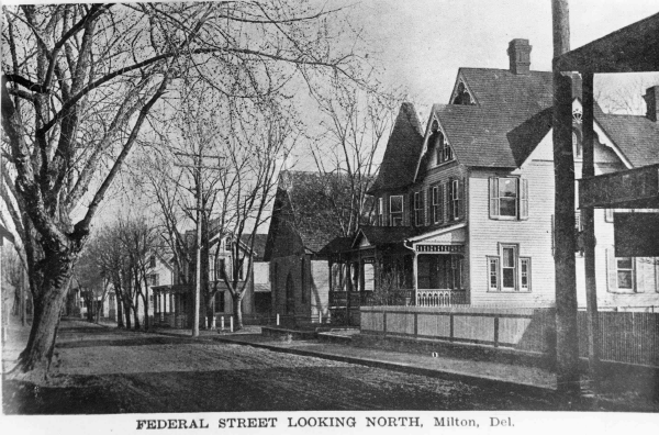 Federal Street looking North, Milton, Del.