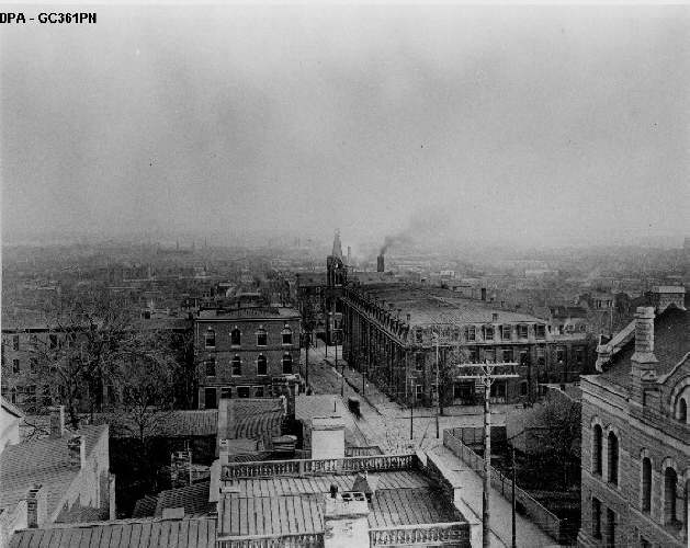Scene from Equitable Building, Looking East 