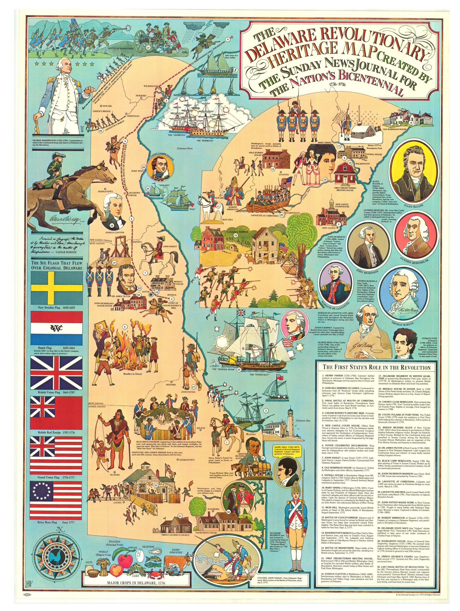 DE Revolutionary Heritage Map Full Size