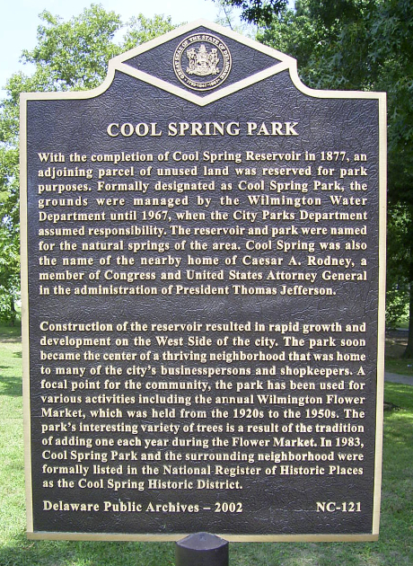 NC-121: Cool Spring Park