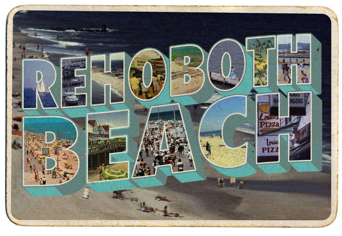 Rehoboth Beach Postcard Image