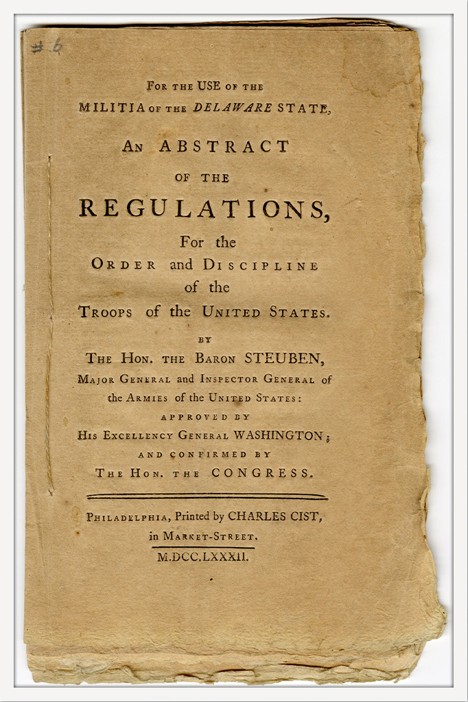 Front cover of An Abstract of the Regulations for the Order and Discipline of the Troops of the United States.