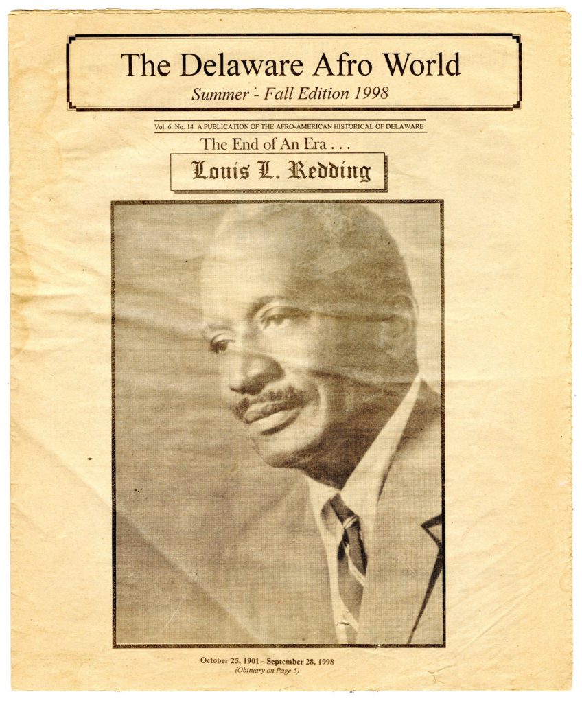 cover of Delaware Afro World from 1998