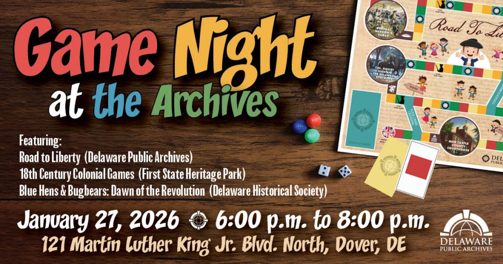 game night at the archives