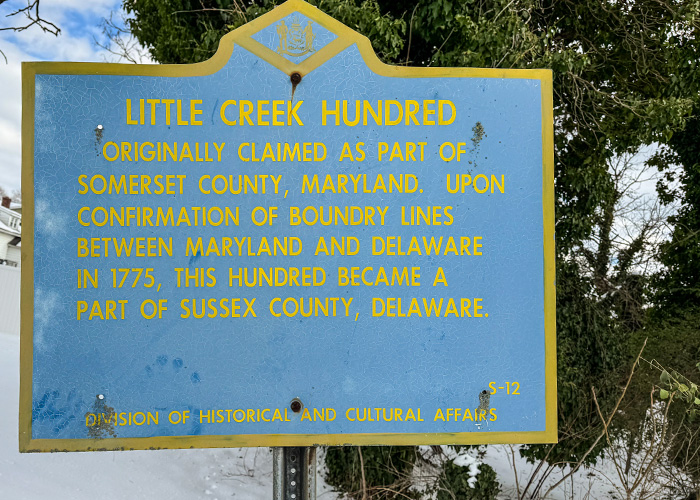 little creek hundred marker sc-12