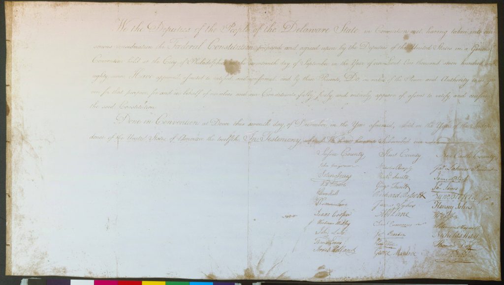 de ratification document original version