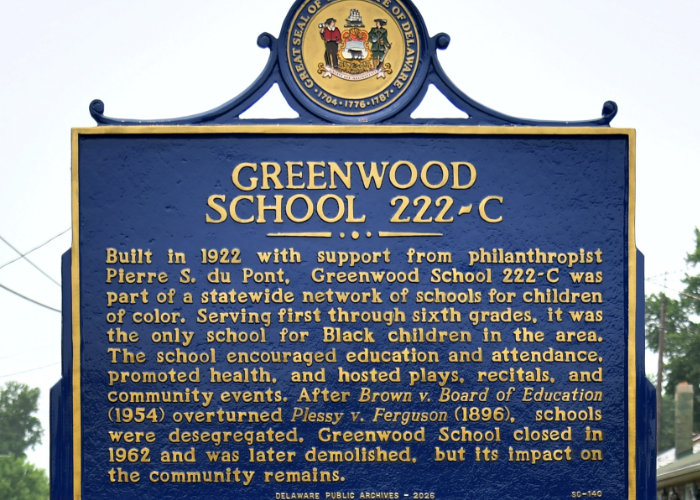 Greenwood School 222-C Marker