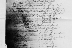1680: Census of the Householders from Cedar Creek to Duck Creek