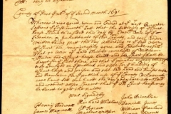 1691: Kent County Court of General Sessions court record