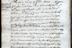1683: Marriage contract between Gisbert and Cattalyntie