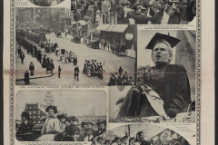 The Women’s Political Union organizes the first suffrage parade in New York City in the year 1910.