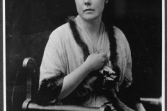 Lucy Burns, Vice Chairman of the Congressional Union. Photo was taken in 1913.