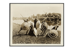 Warriors, Agnes Lester, Marjorie Follette, Emily Knight, Elizabeth Van Sickle, and Carol Lester, were all prominent young girls of Seneca Falls. These girls were warriors in the Drama depicting the Progress of Women to be given at the reception at Seneca Falls, NY.