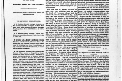 Elizabeth Cady Stanton, Susan B. Anthony, and Parker Pillsbury publish the first edition of The Revolution in 1868. This periodical carries the motto “Men, their rights and nothing more; women, their rights and nothing less!”